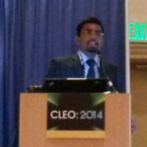 Aamir Khan presenting at CLEO